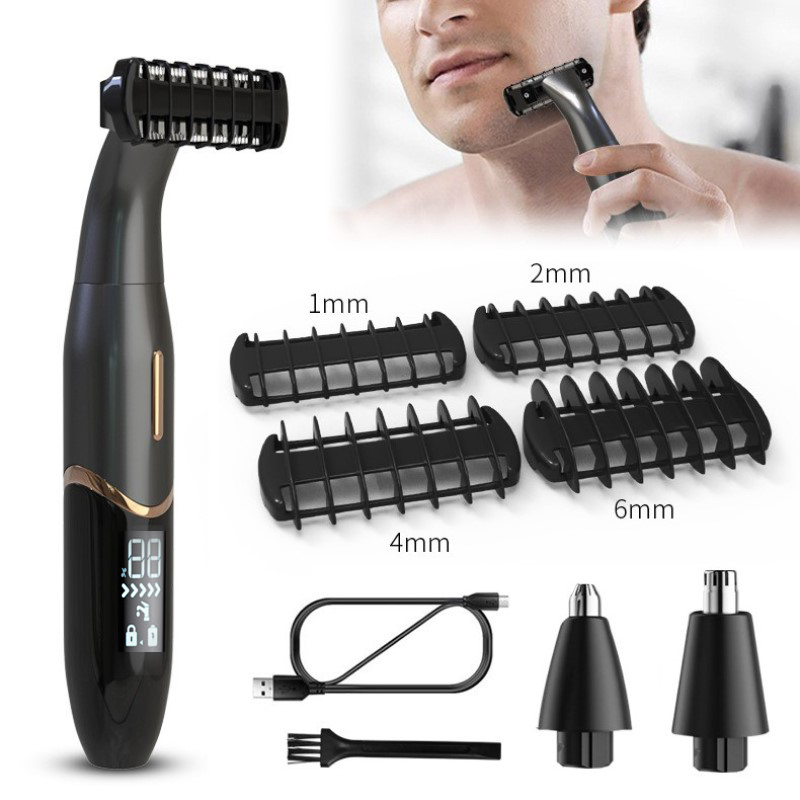 Men'S Face Grooming - Intimate Areas Haircut Precision Shaver Men