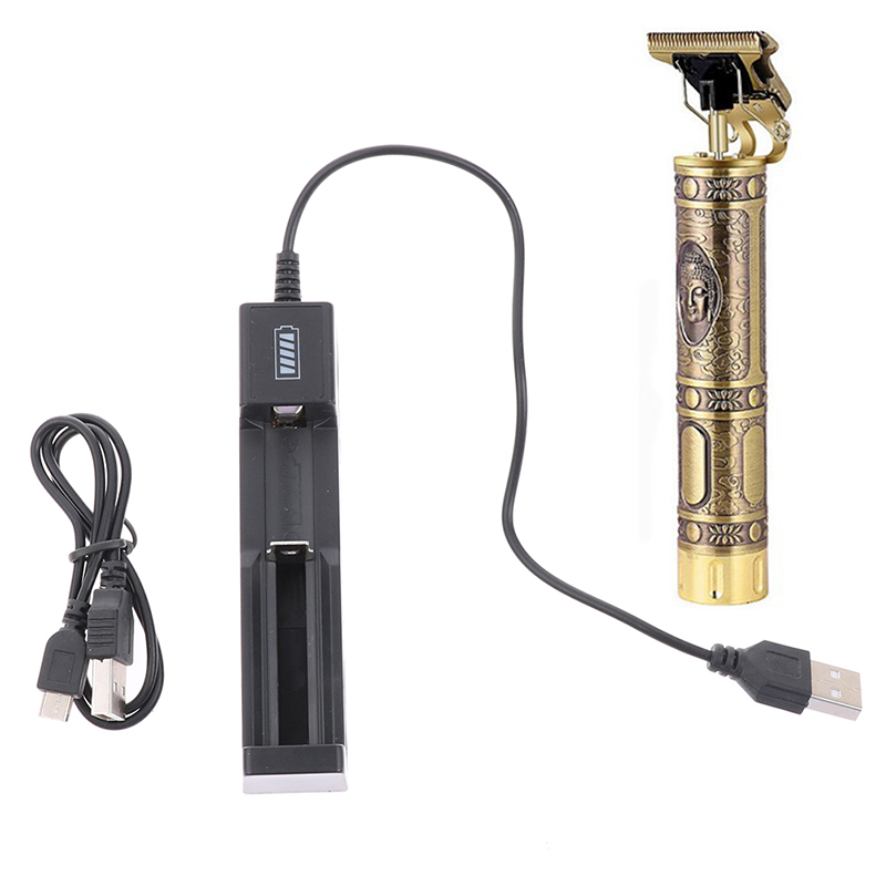 Men'S Grooming Trimmer - USB Rechargeable T9 Electric Hair Clipper