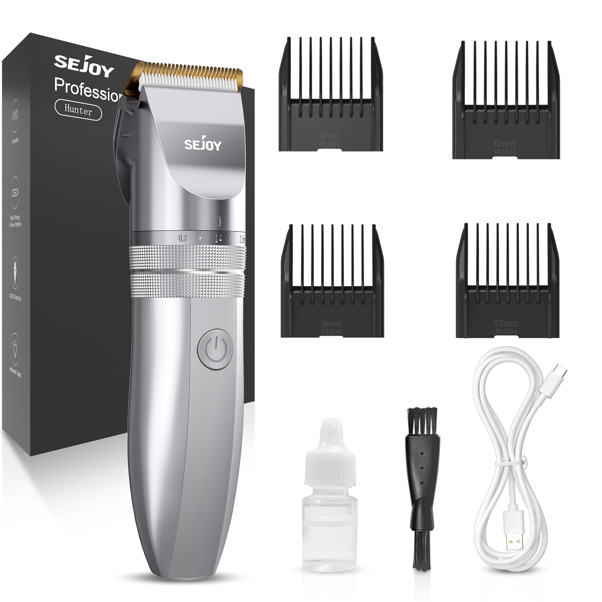 Men'S Grooming Trimmer - Sejoy Electric Hair Trimme for Men