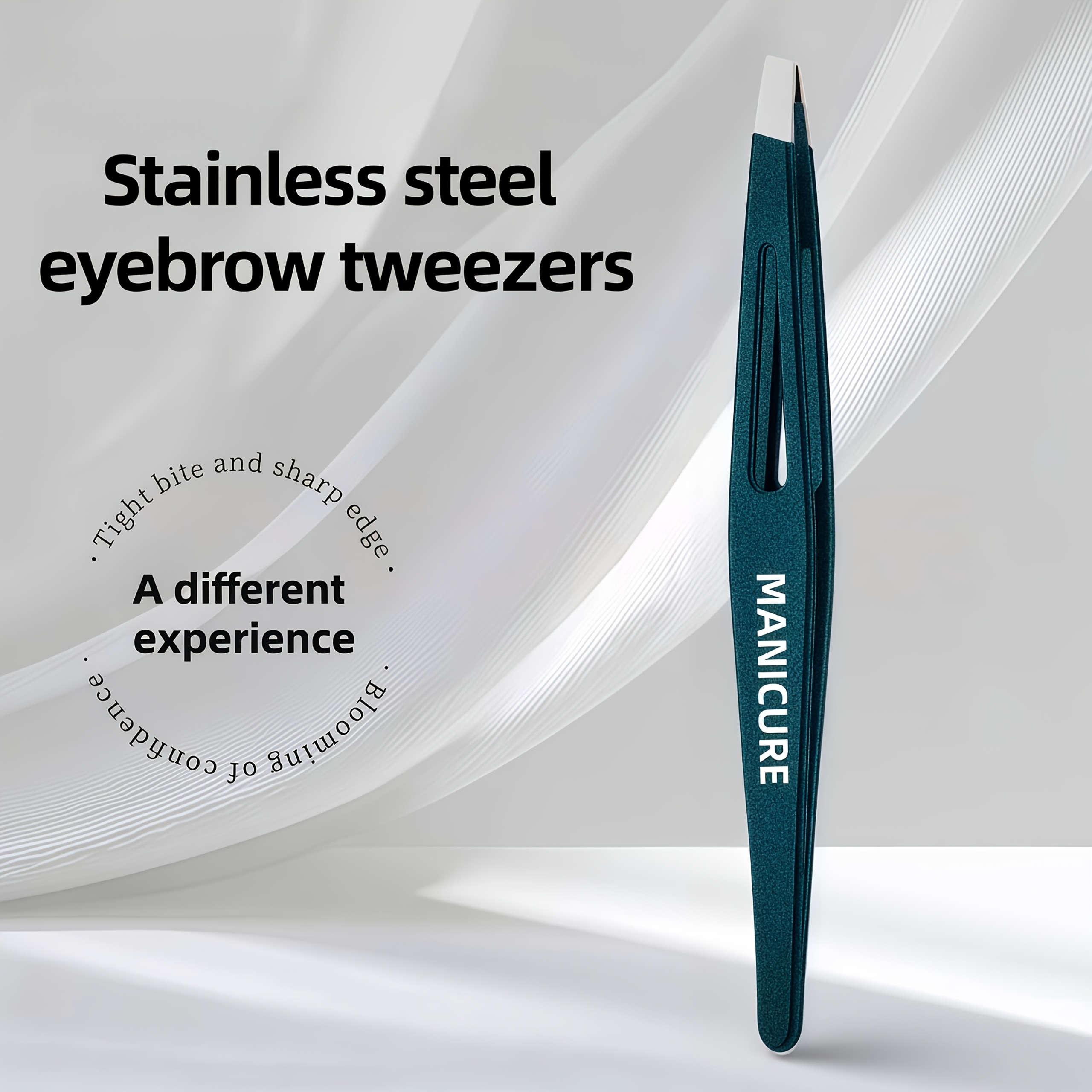 Men'S Grooming Tips - 1pc Tight-Fit Slant Tip Tweezers Compatible