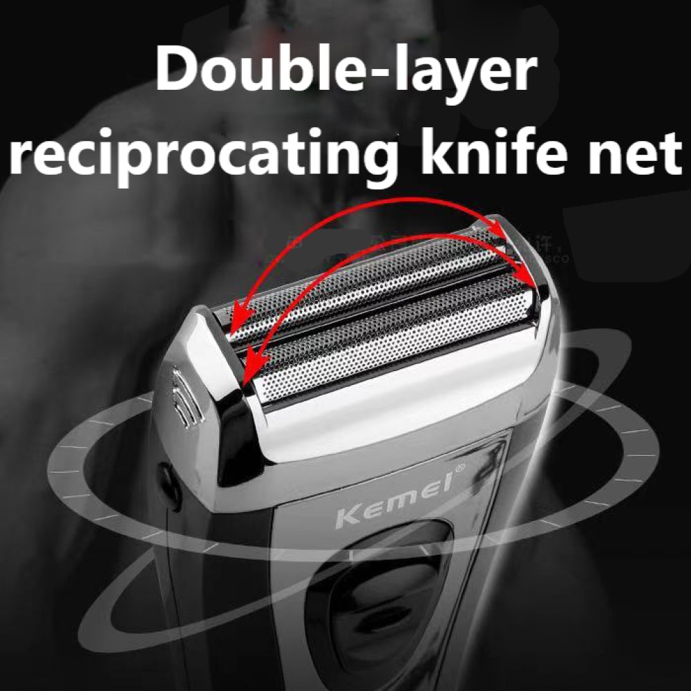 KM-9038 Powerful Rechargeable  - مراجعة Men'S Face Grooming وسعره