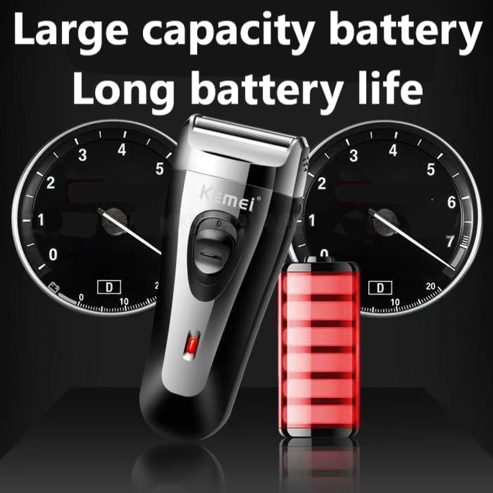 KM-9038 Powerful Rechargeable  - مراجعة Men'S Face Grooming وسعره