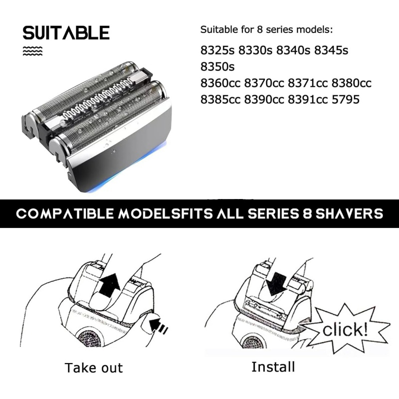 83M Shaver Razor Replacement H - مراجعة Men'S Grooming Trimmer وسعره