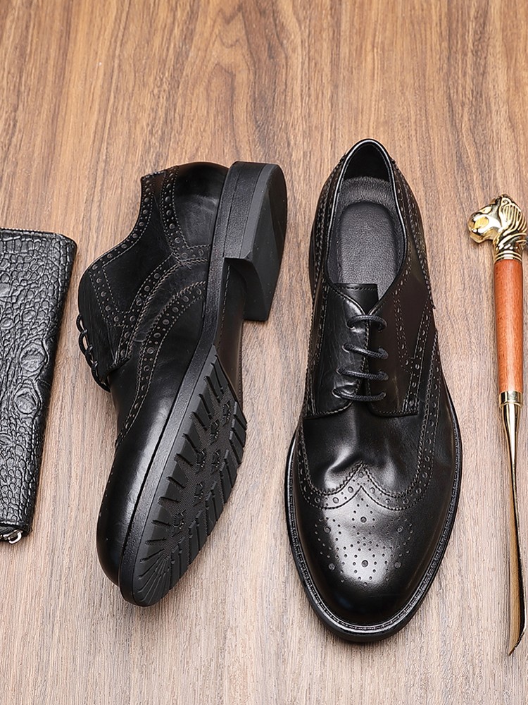 British Style Men Handmade Cow - مراجعة Men'S Grooming Tips وسعره