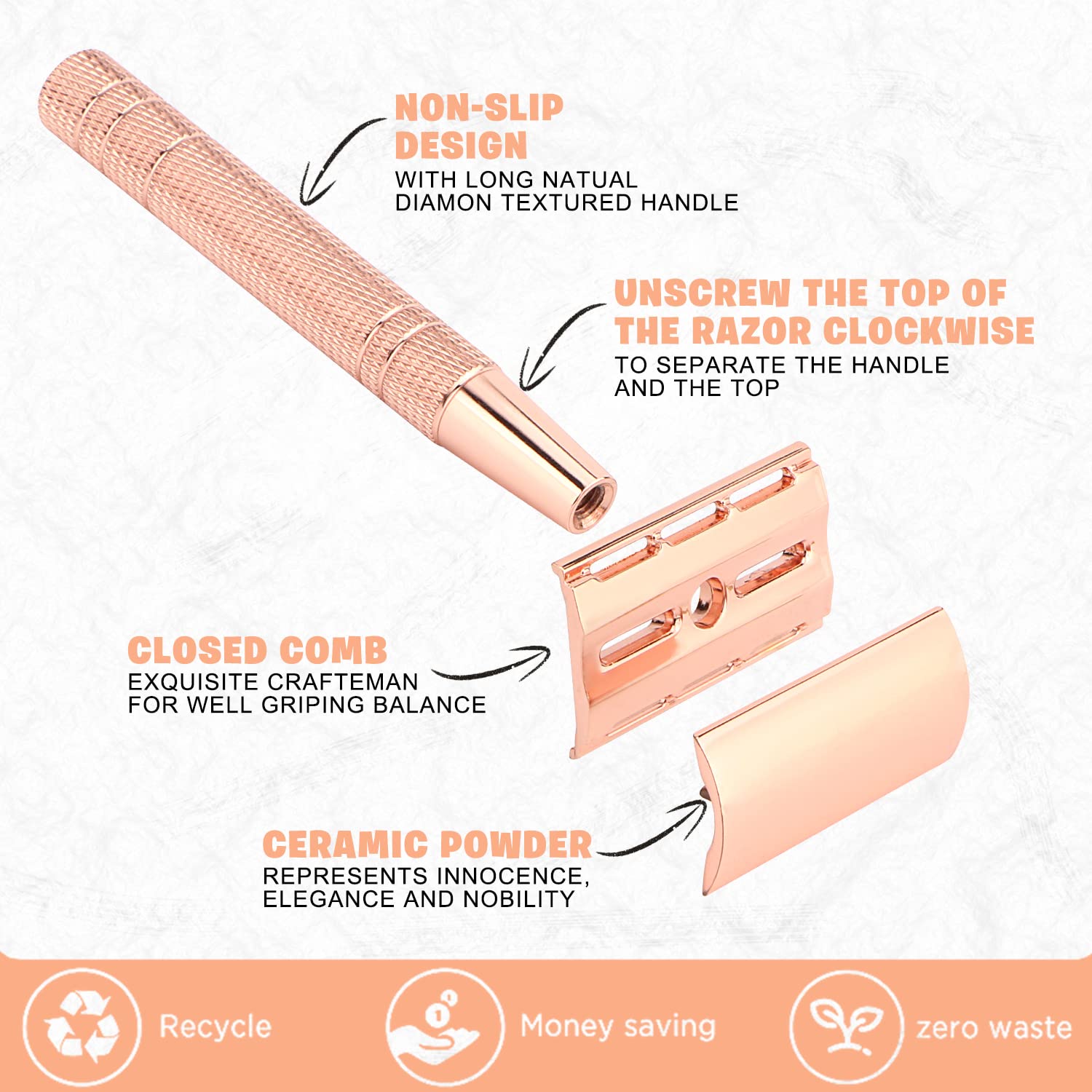Reusable Double Edge Safety Ra - مراجعة Straight Razor Safety وسعره