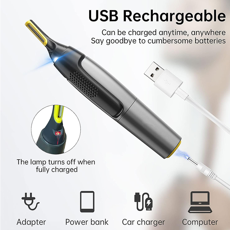 Nose Ear Face Trimmer Electric - مراجعة Men'S Face Grooming وسعره