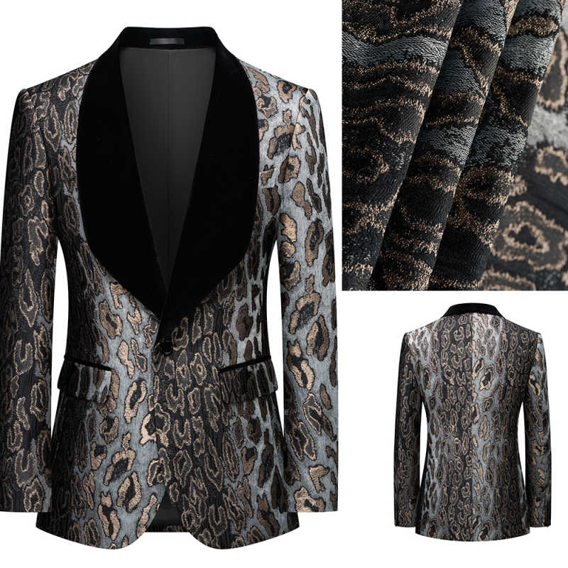 Modern Golden Patterned Jacqua - مراجعة Men'S Grooming Spot وسعره
