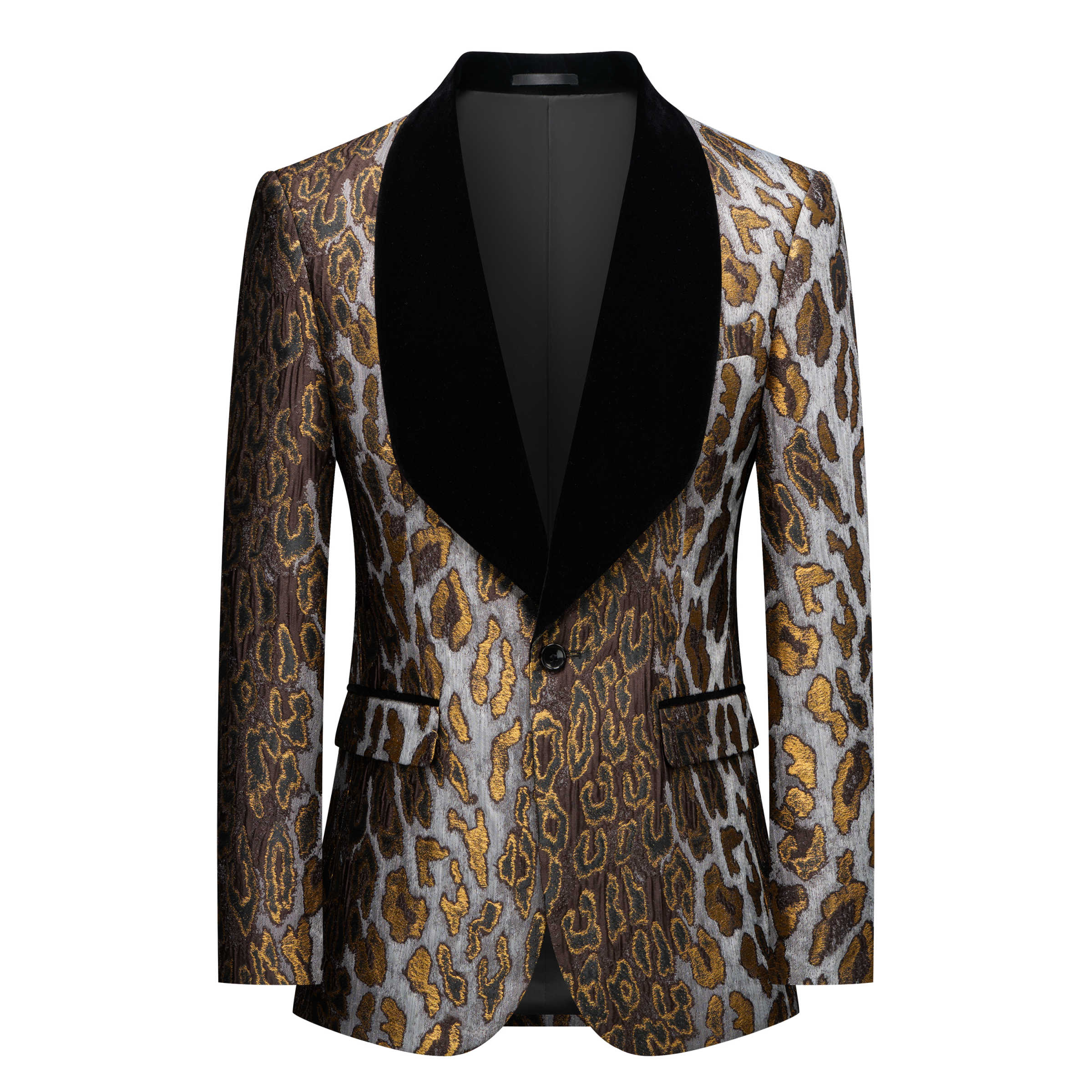 Modern Golden Patterned Jacqua - مراجعة Men'S Grooming Spot وسعره