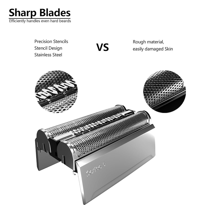 52S Replacement Head razor bla - مراجعة Men'S Face Grooming وسعره