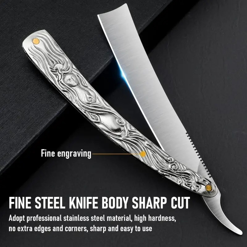 Professional Barber Straight E - مراجعة Straight Razor Safety وسعره