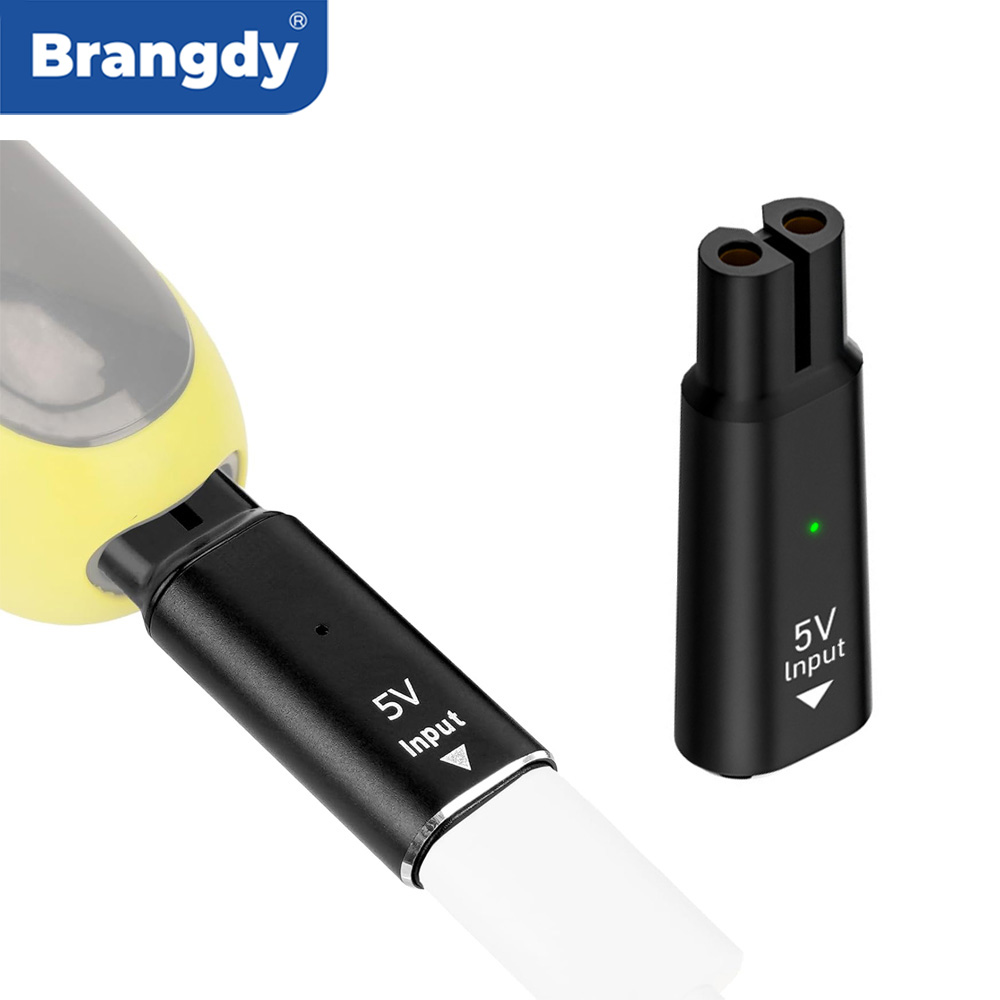Brangdy 5V Type-C Shaver Adapt - مراجعة Men'S Face Grooming وسعره