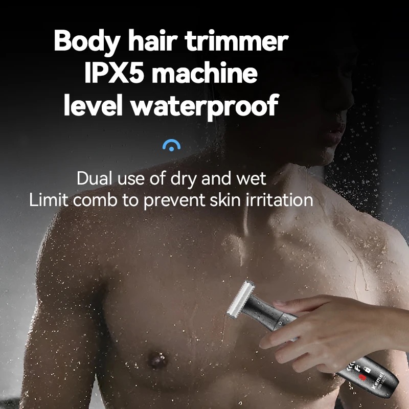 Kemei Face Body Electric Beard - مراجعة Men'S Face Grooming وسعره