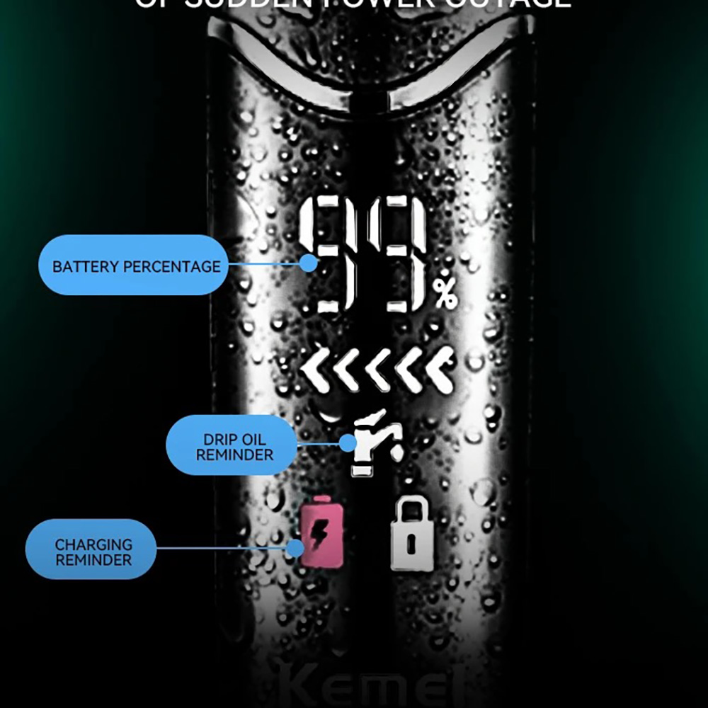 Kemei Face Body Electric Beard - مراجعة Men'S Face Grooming وسعره