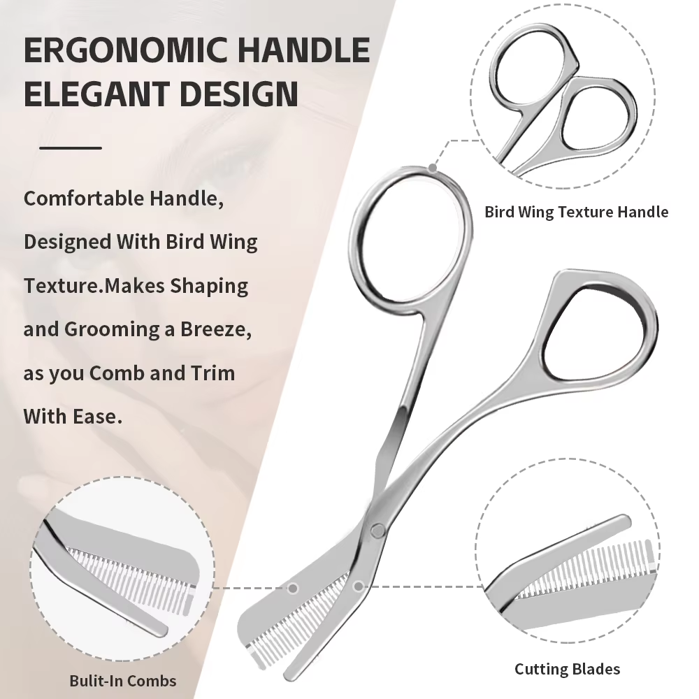 1 set of eyebrow grooming tool - مراجعة Men'S Grooming Set Gift وسعره