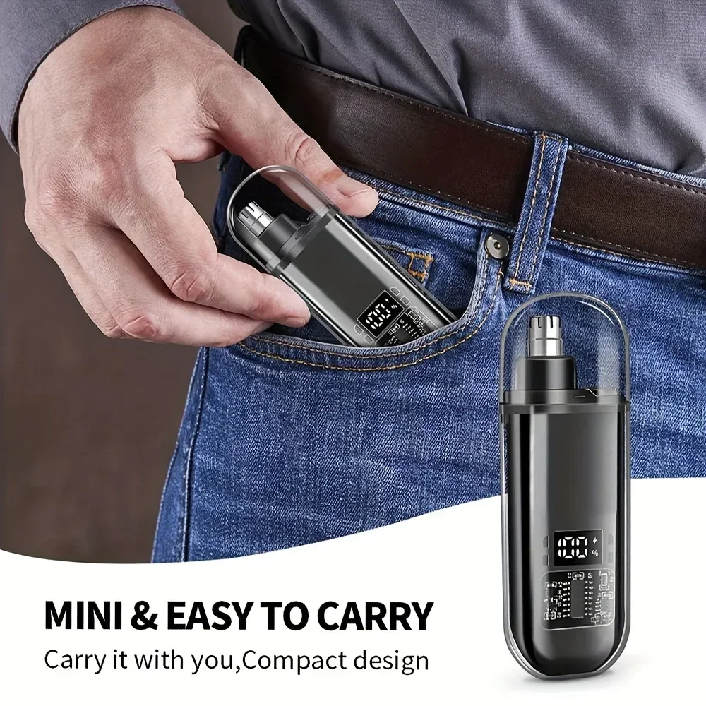 USB C Rechargeable Nose Ear Ha - مراجعة Men'S Grooming Tips وسعره