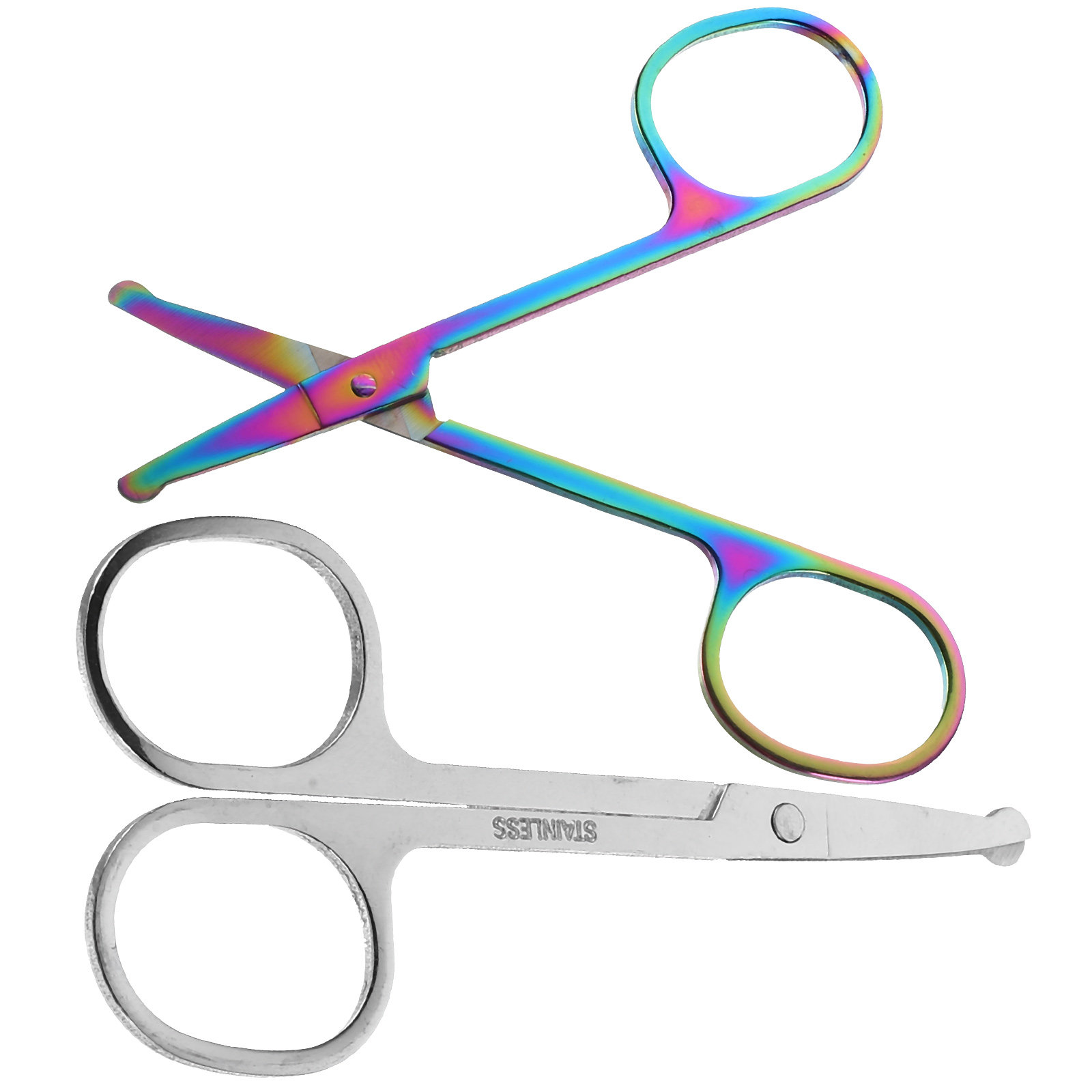 2Pcs Nose Hair Scissor Set Rou - مراجعة Men'S Grooming Tips وسعره