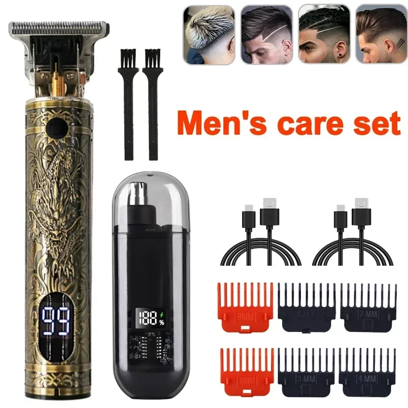 Portable T9 Hair Clipper Nasal - مراجعة Men'S Face Grooming وسعره