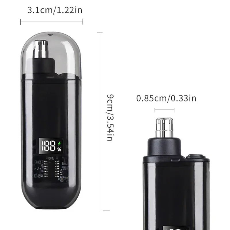 Portable T9 Hair Clipper Nasal - مراجعة Men'S Face Grooming وسعره