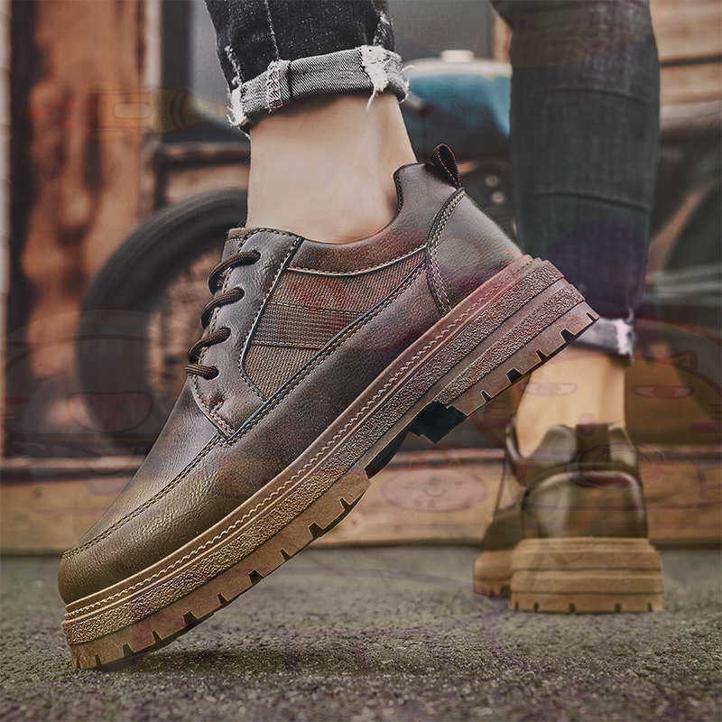 Dark Natural Leather Fashion T - مراجعة Men'S Grooming Trends وسعره
