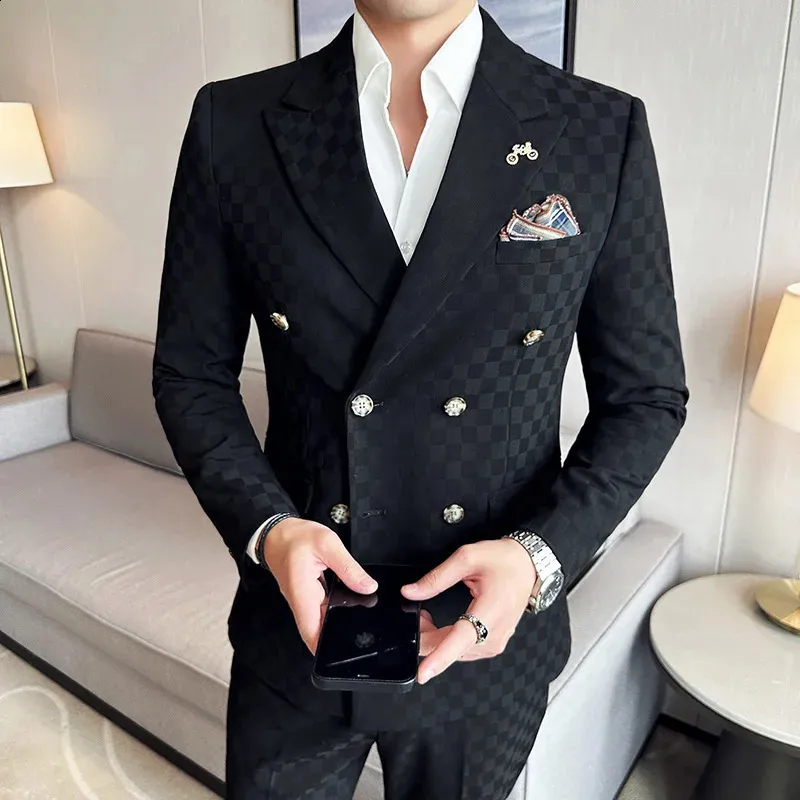 Fashion Men Suits 2 Piece Coat - مراجعة Men'S Grooming Spot وسعره