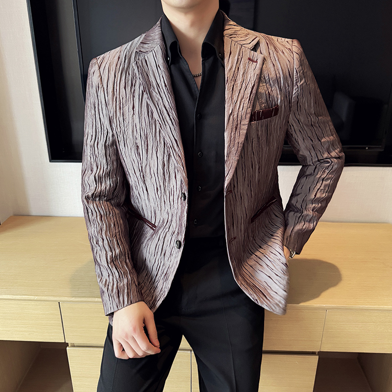 Korean Trend 3D Pleated Suit J - مراجعة Men'S Grooming Trends وسعره