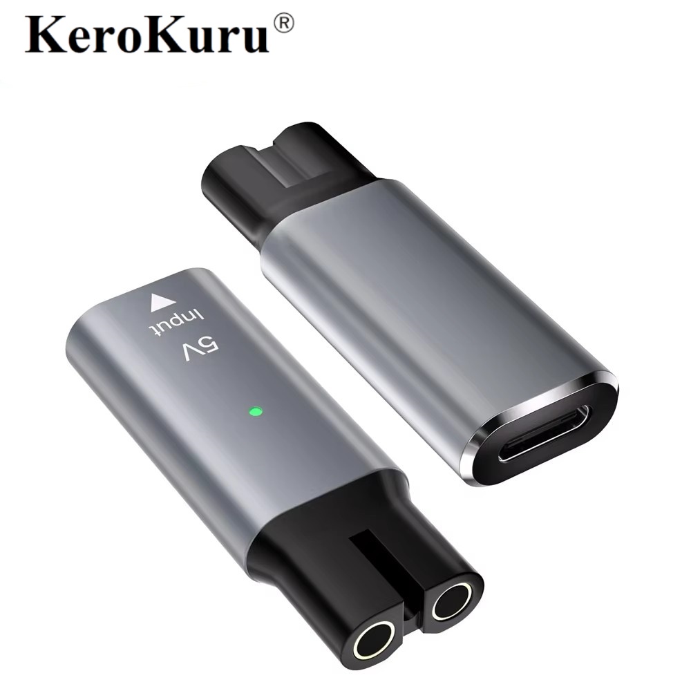 Kerokuru 5V Type-C Shaver Adap - مراجعة Men'S Face Grooming وسعره