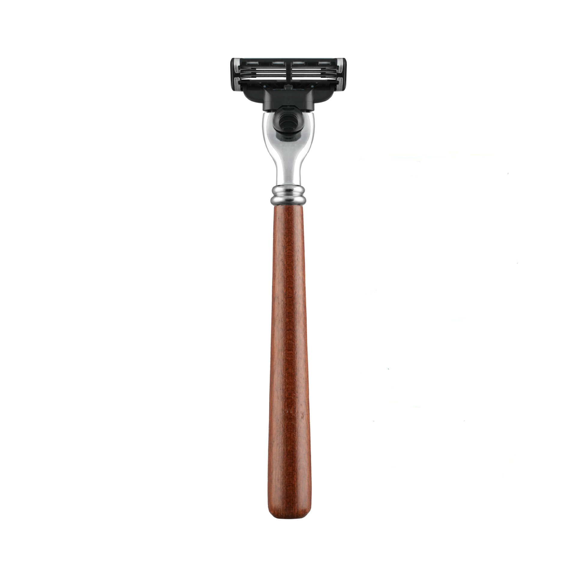 Men 's Wood long handle  Manua - مراجعة Straight Razor Safety وسعره