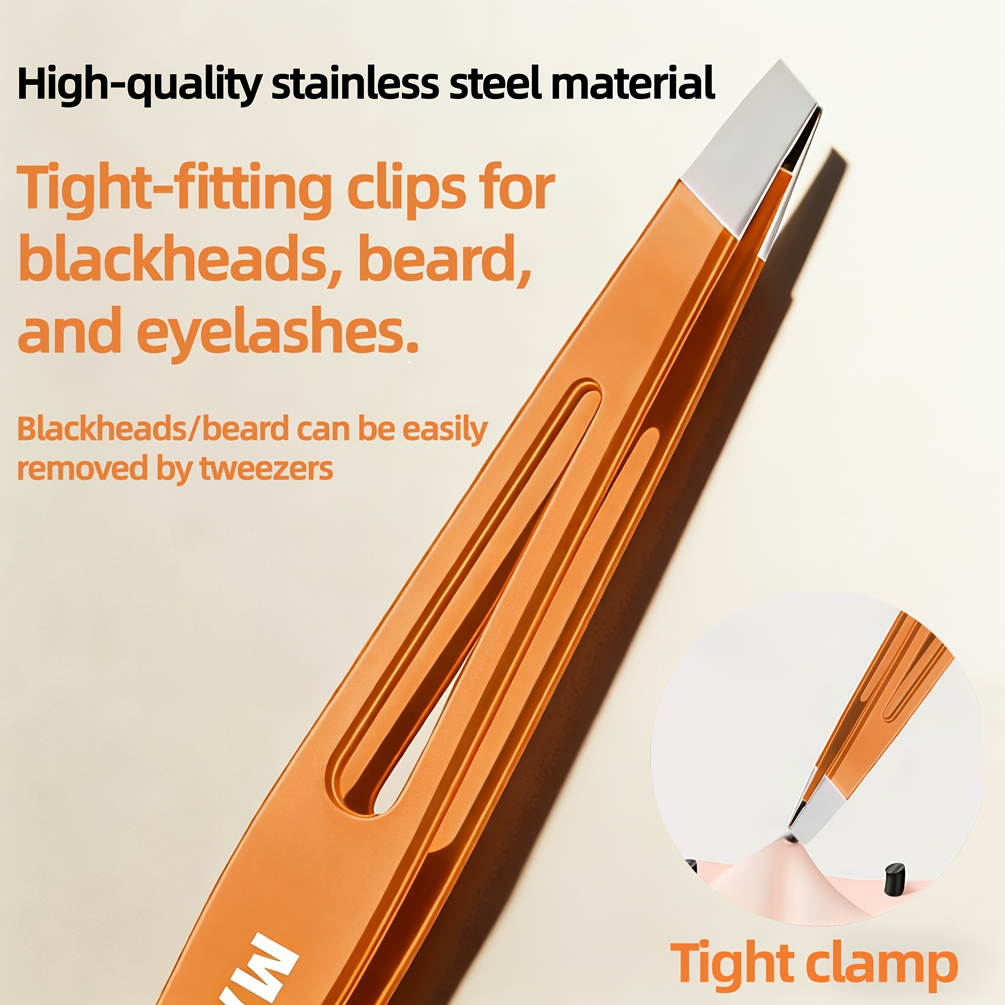 1pc Tight-Fit Slant Tip Tweeze - مراجعة Men'S Grooming Tips وسعره