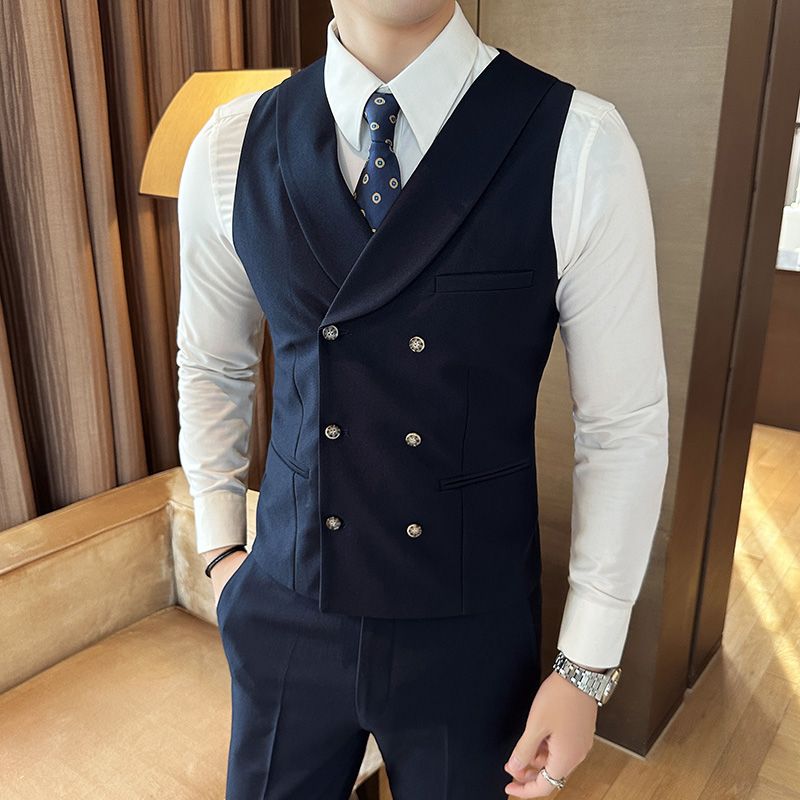 ( Vest + Pants) Men Luxury Dou - مراجعة Men'S Grooming Club وسعره