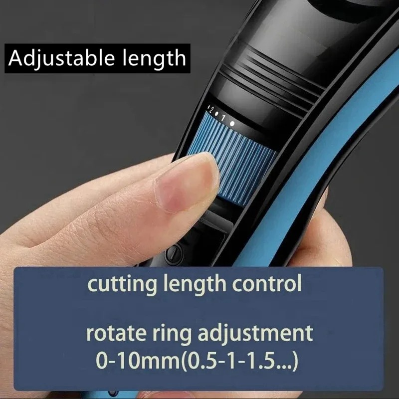 Kemei 632 0.5-10mm Adjustable  - مراجعة Men'S Face Grooming وسعره