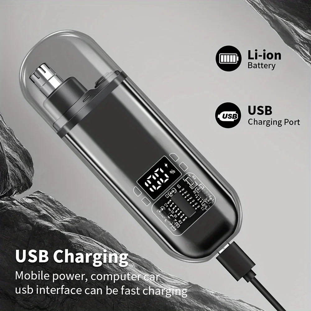 USB C Rechargeable Nose And Ea - مراجعة Men'S Grooming Tips وسعره