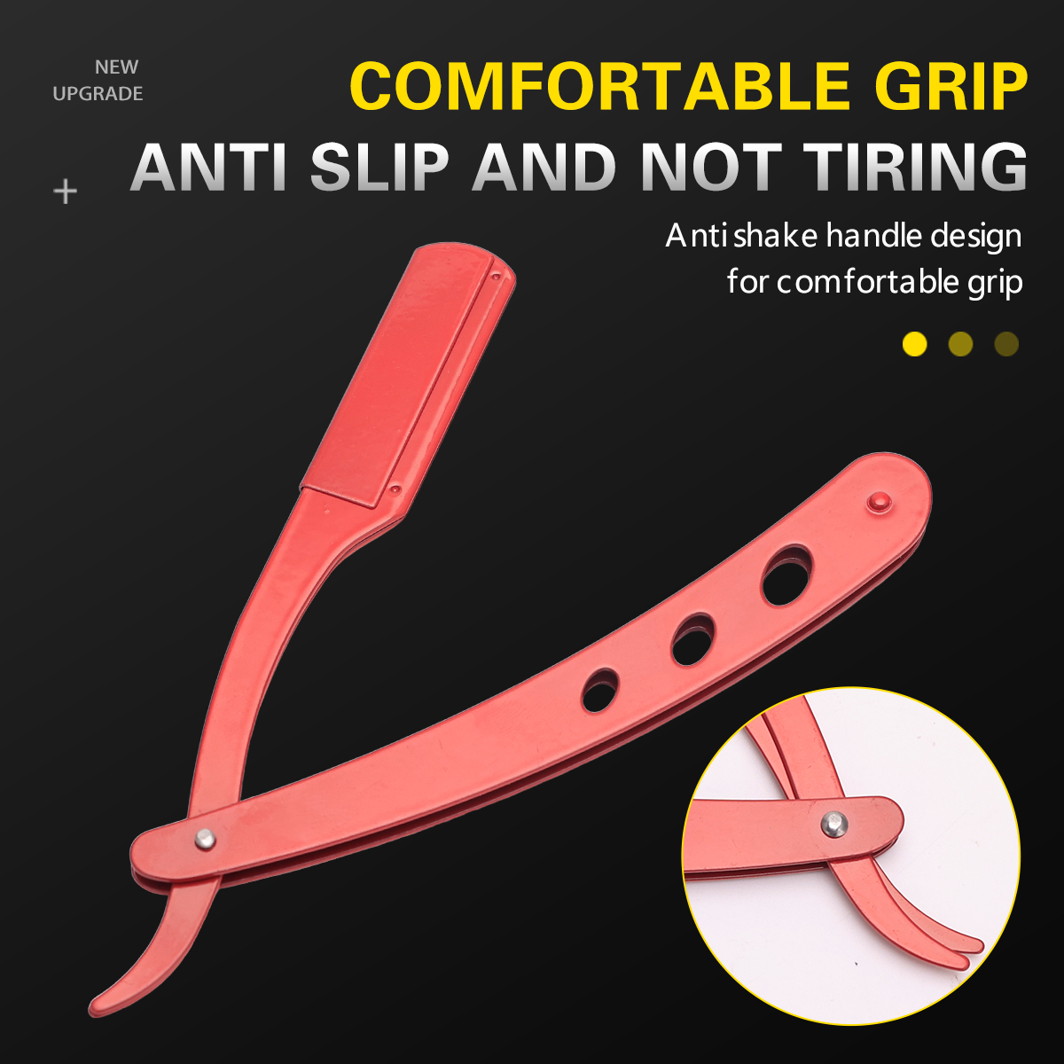 Salon barber razor manual colo - مراجعة Straight Razor Safety وسعره