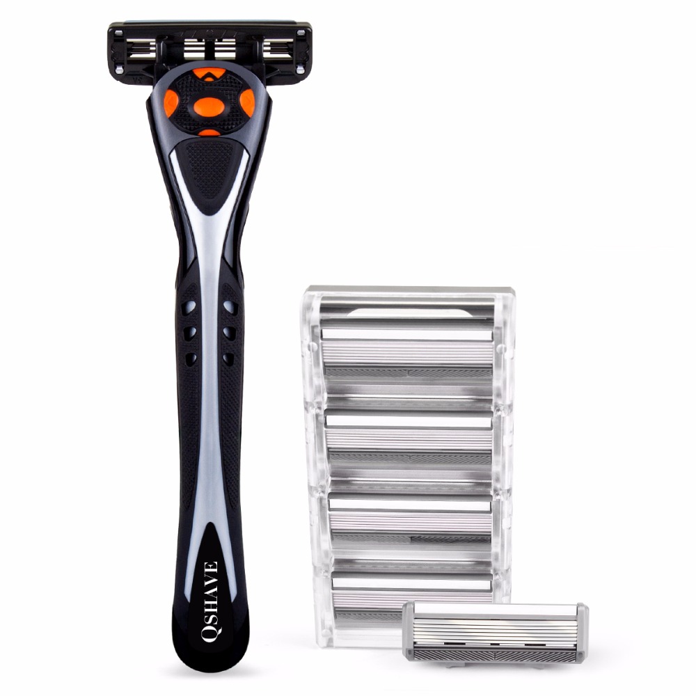 QSHAVE Black Spider Man Manual - مراجعة Straight Razor Safety وسعره