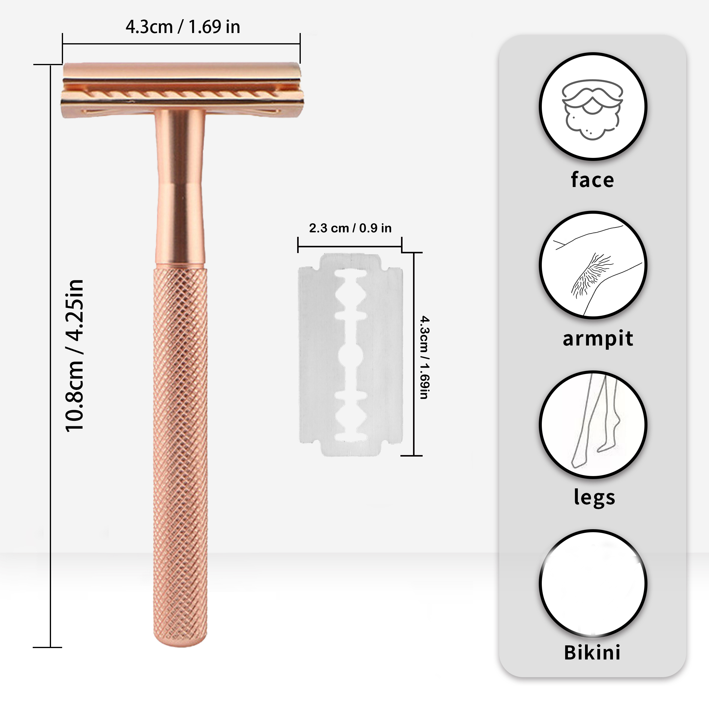 Safety Razor with Brass Weight - مراجعة Straight Razor Safety وسعره
