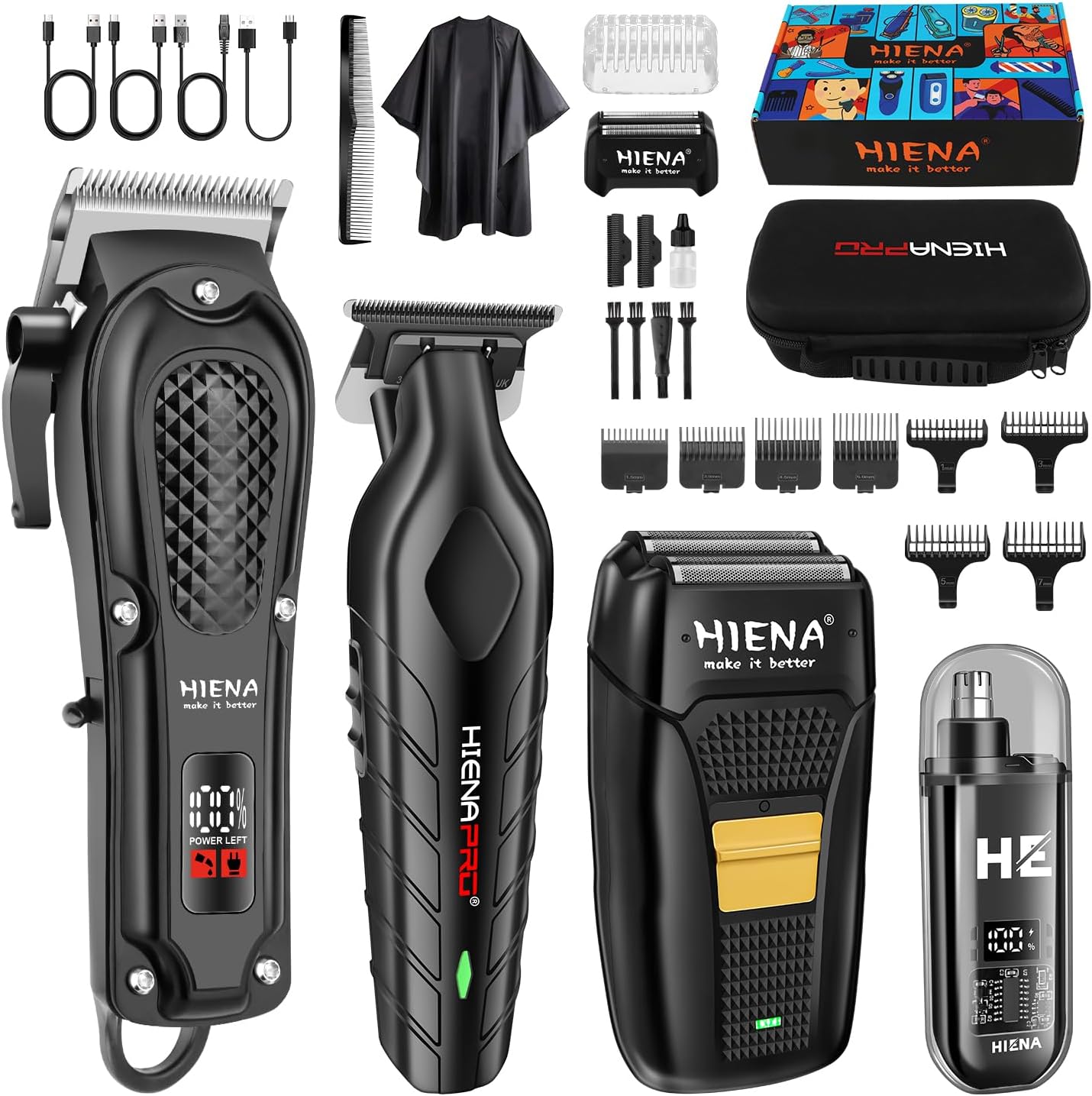 Professional Cordless Hair Cli - مراجعة Men'S Grooming Set Gift وسعره