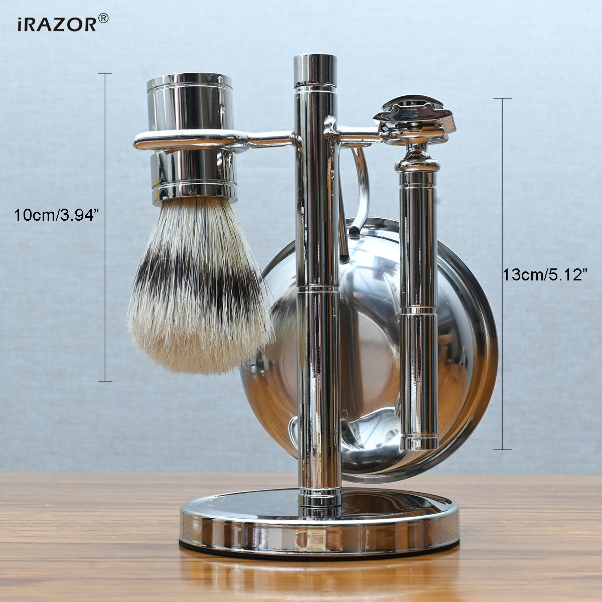 iRAZOR Classic Vintage Double  - مراجعة Mens Vintage Grooming Kit وسعره