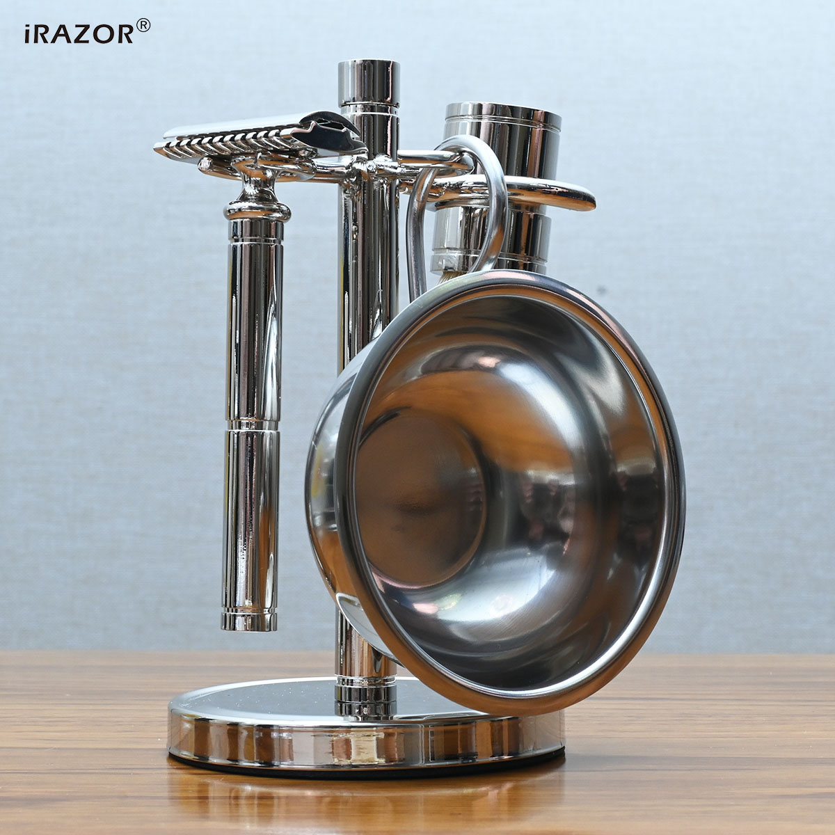 iRAZOR Classic Vintage Double  - مراجعة Mens Vintage Grooming Kit وسعره
